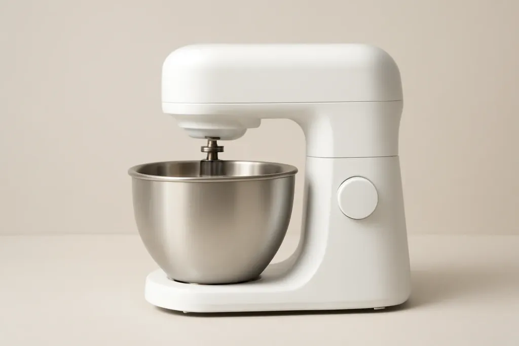 Photo illustrating stand mixer size guide