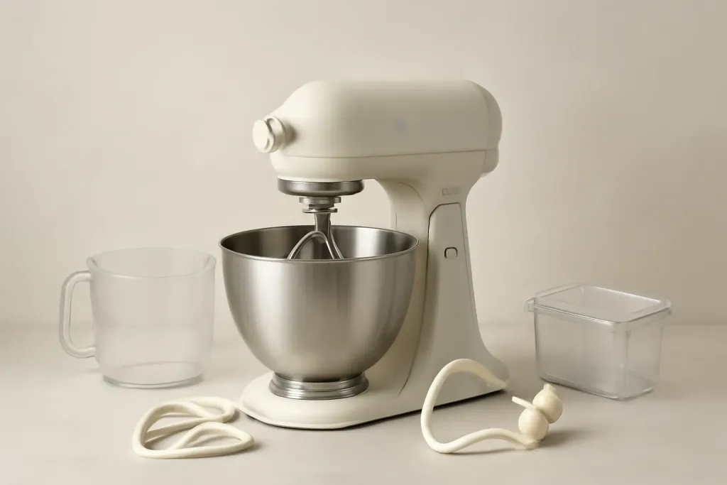 A second photo showing a related step or detail for stand mixer size guide