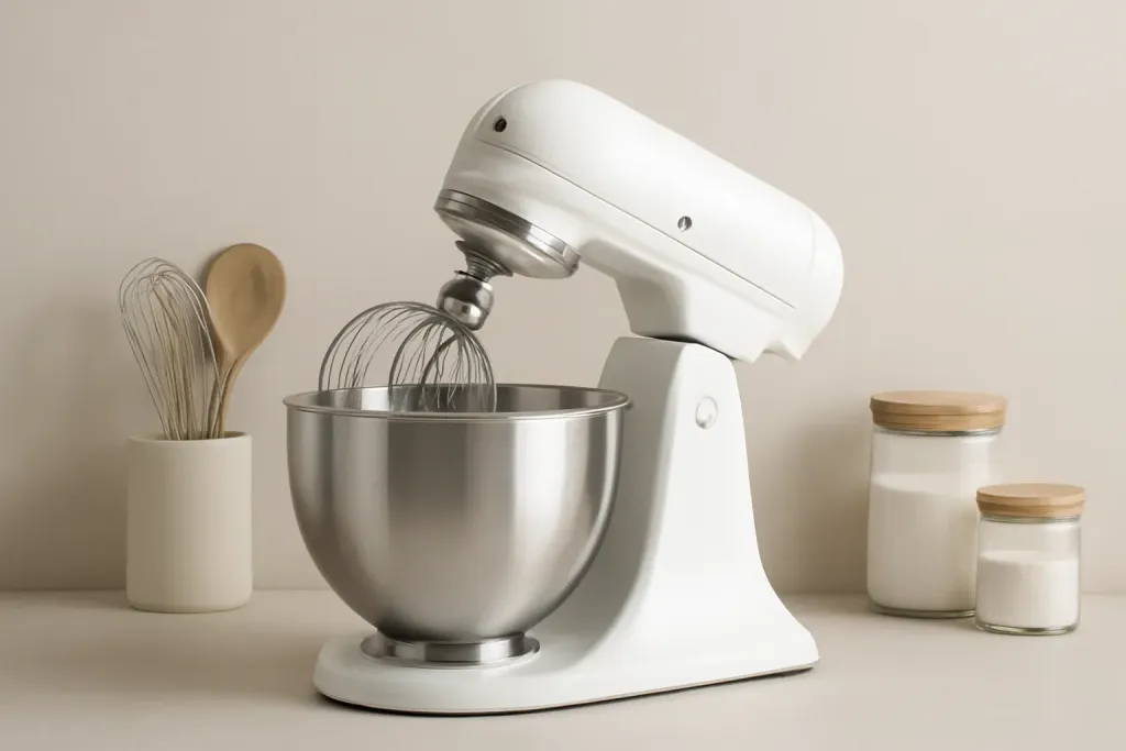 Photo illustrating tilt-head vs bowl-lift stand mixers
