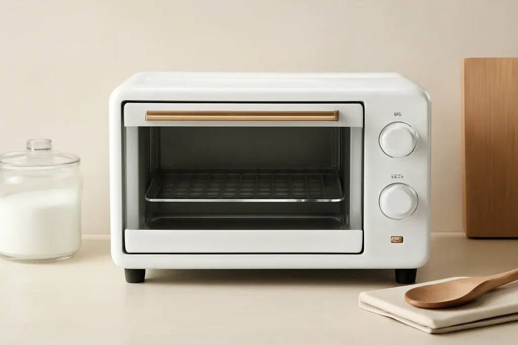 Photo illustrating toaster oven size and capacity guide